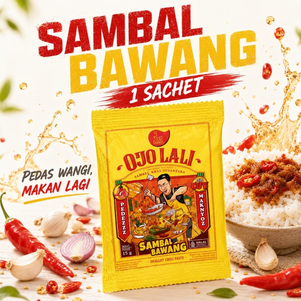 Sambal Bawang 1 Sachet